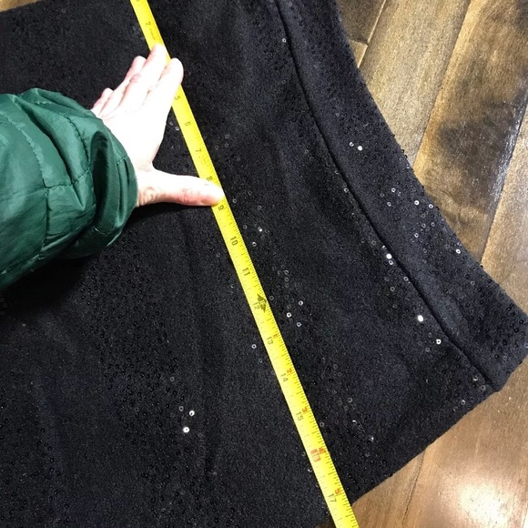 Ann Taylor LOFT Petites Wool Blend Skirt w/ Sequin - Picture 8 of 8